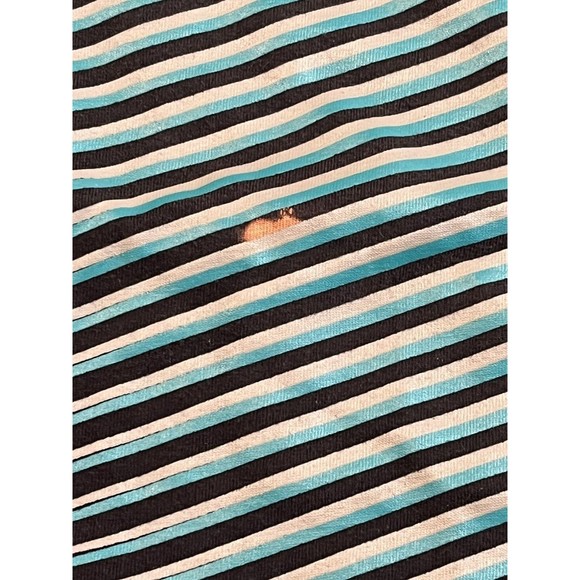 Vintage Nike Air T-Shirt Adult XXL Grey Tag Black Blue Striped Embroidered Logos - Picture 7 of 7